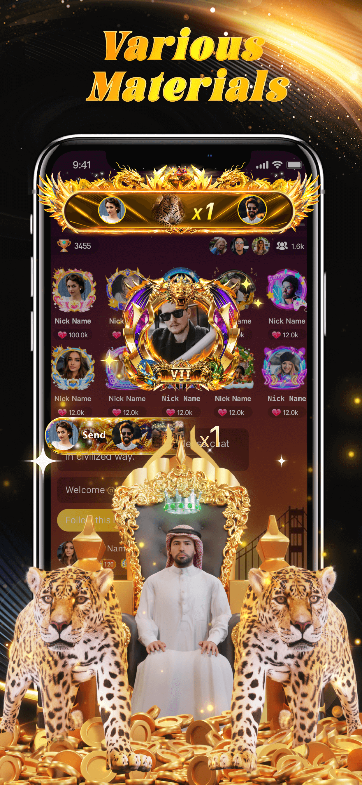 Beela Chat - Group Vocie Rooms