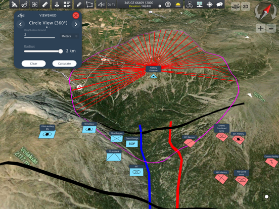 Screenshot #4 pour Achilleus 3D Tactical Map