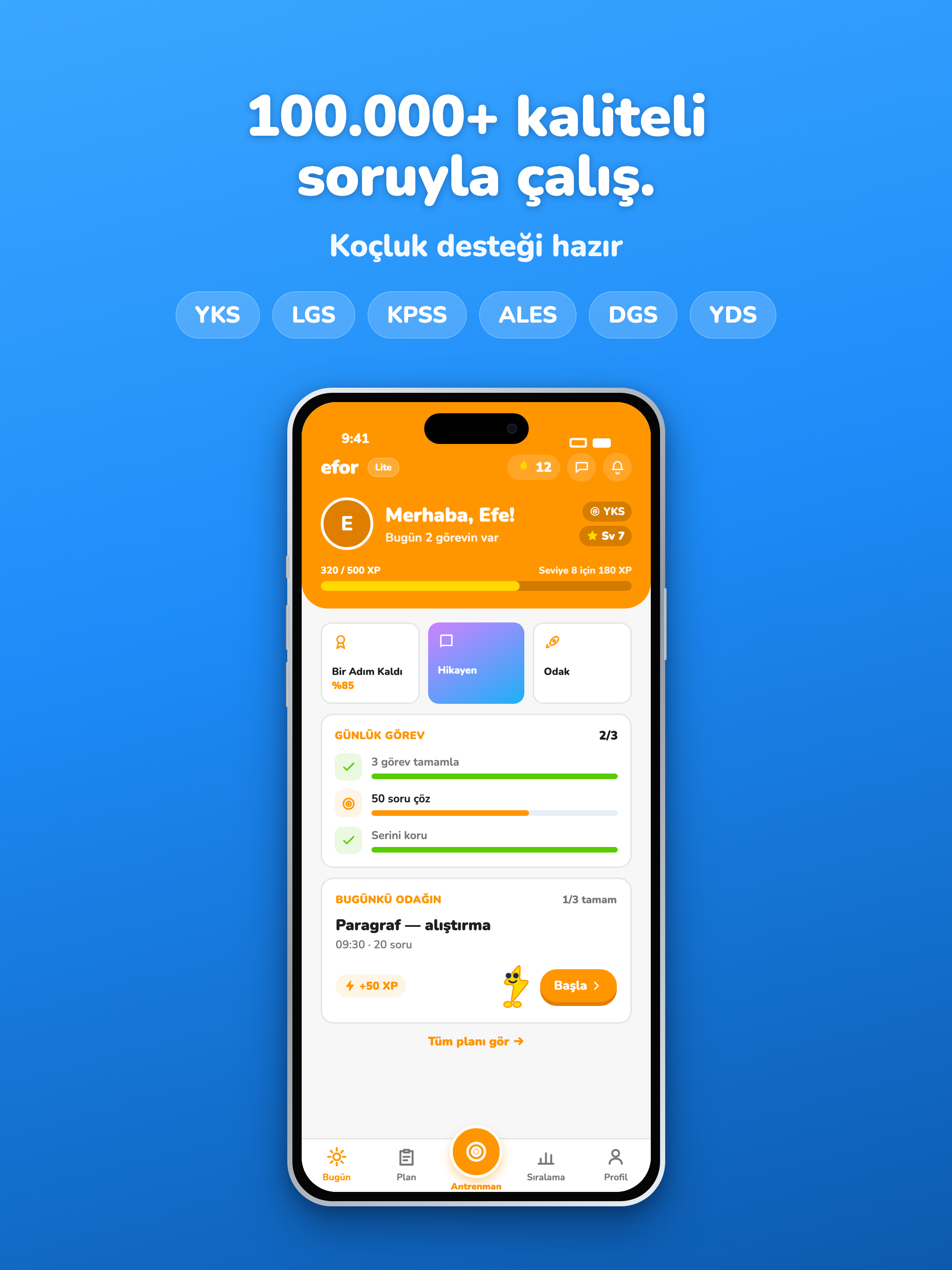 efor | YKS LGS KPSS ALES DGS screenshot 9