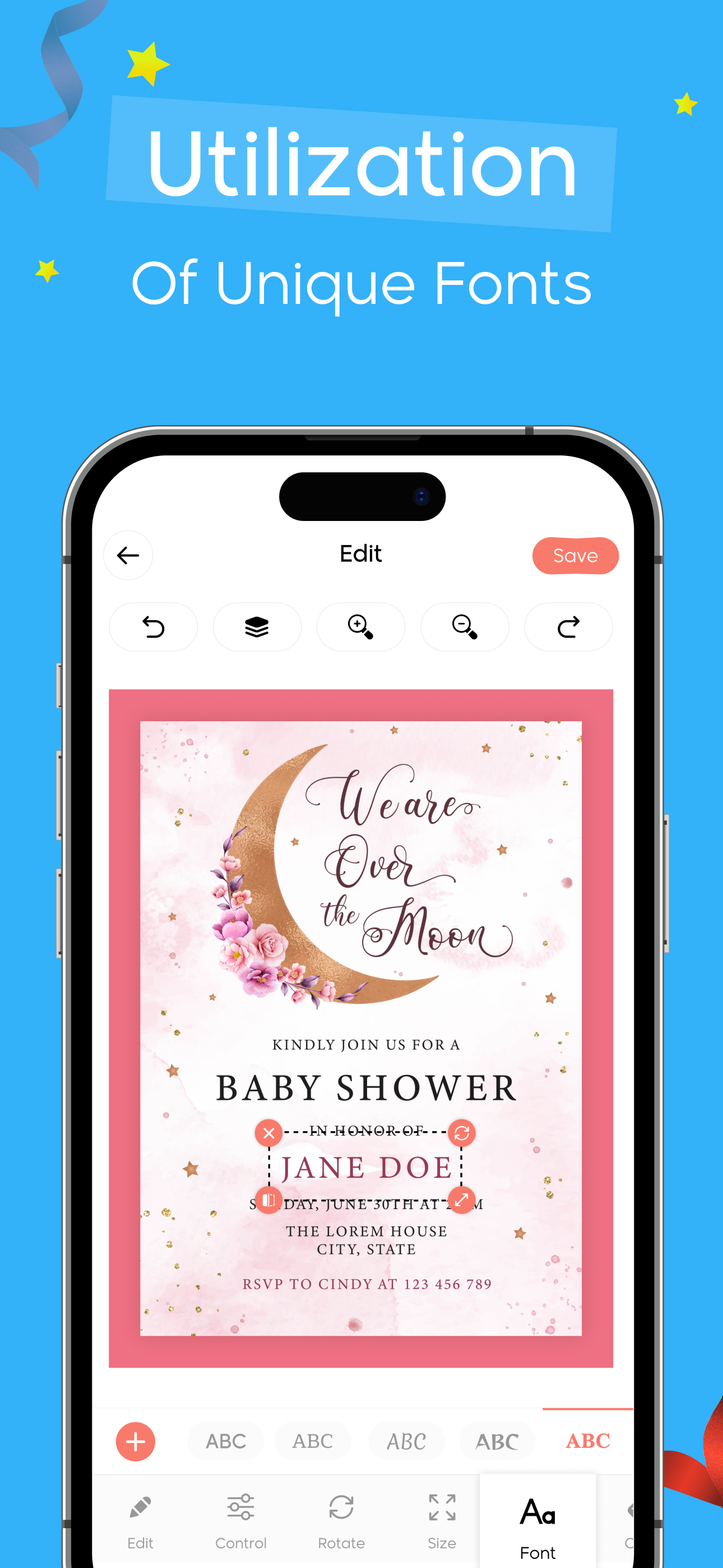 Invitation Maker : Party Card screenshot 7