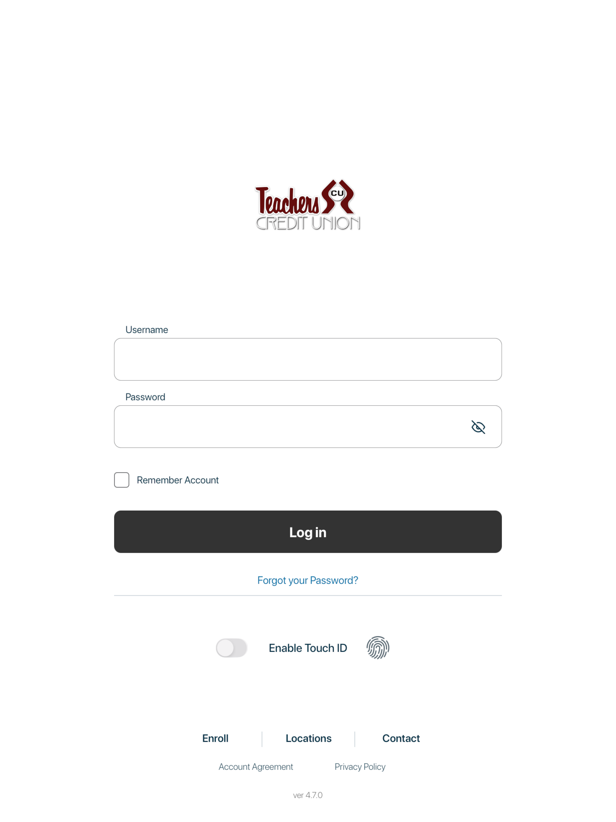 Teachers Credit Union Mobile