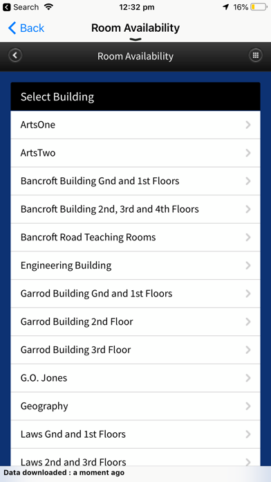 Queen Mary University London Screenshot