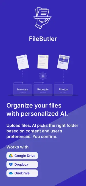 FileButler: AI File Organizer screenshot 1
