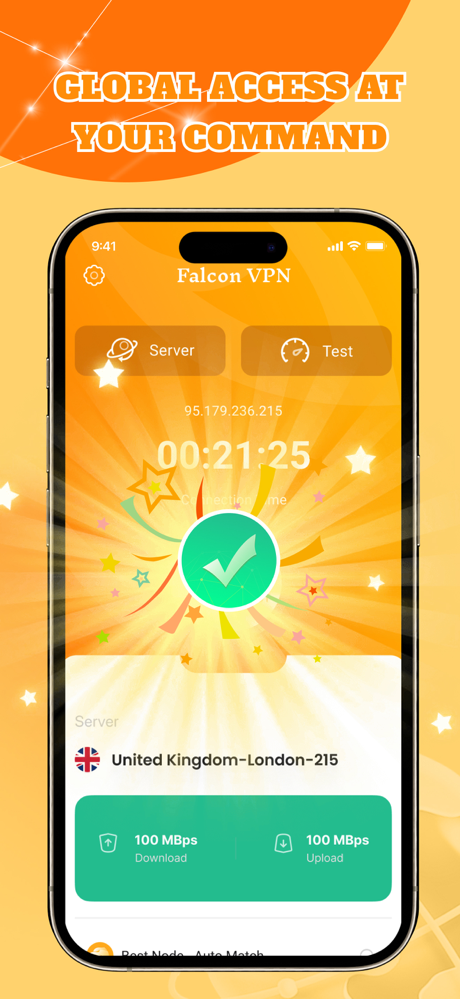 Falcon VPN - Online Net screenshot 2