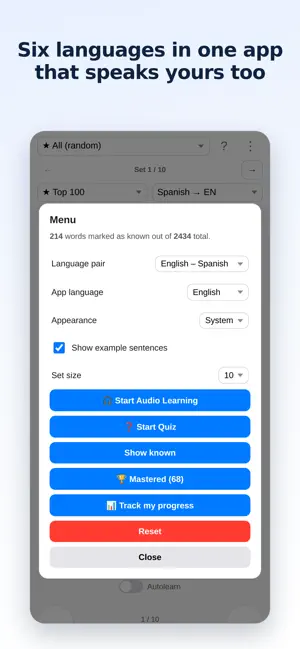 2000 Words: Flashcards screenshot 4