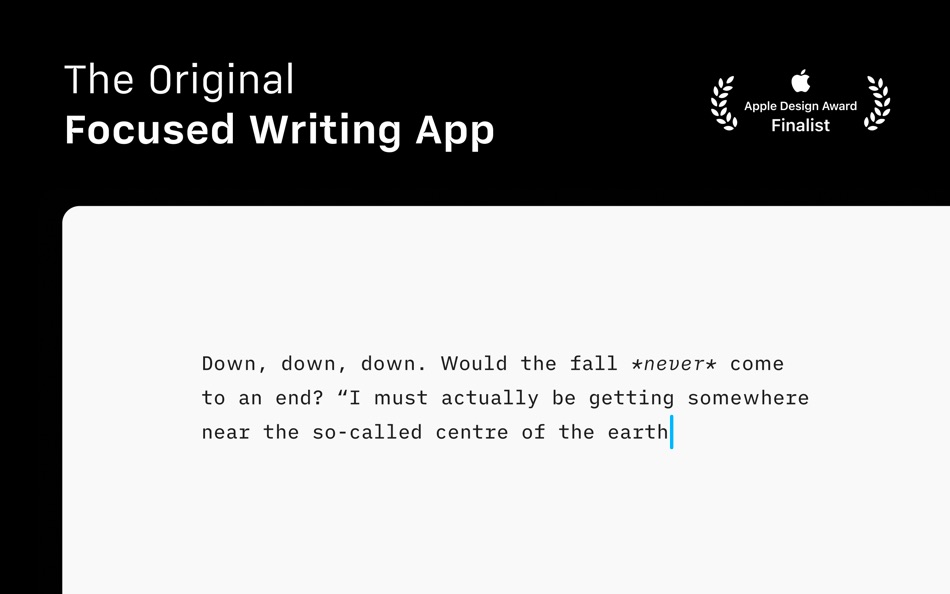#1. iA Writer (macOS) بواسطة: Information Architects AG