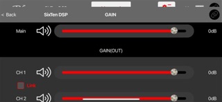 SixTen DSP Bluetooth Control screenshot