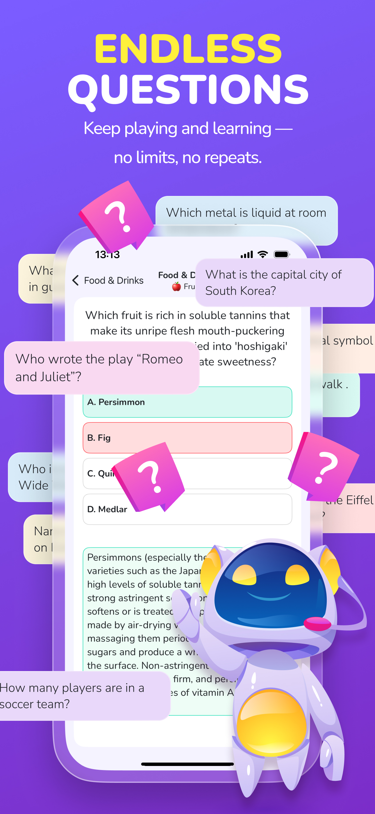 Quiz AI Trivia Question Answer screenshot 3