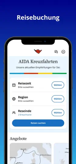 Screenshot von AIDA Welt auf dem iPhone 4