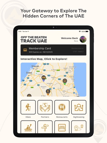 OffTheBeatenTrack UAE iPad screenshot