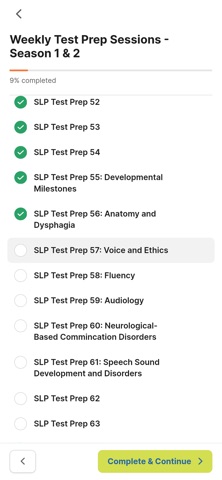 SLP Test Prep screenshot