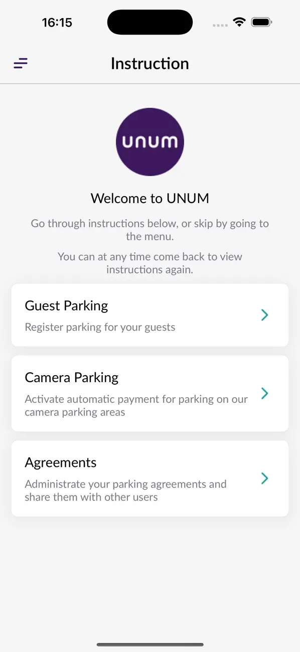 Screenshot #3 pour UNUM Parking