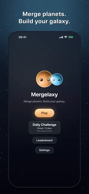 Mergelaxy: Planet Merge screenshot 1