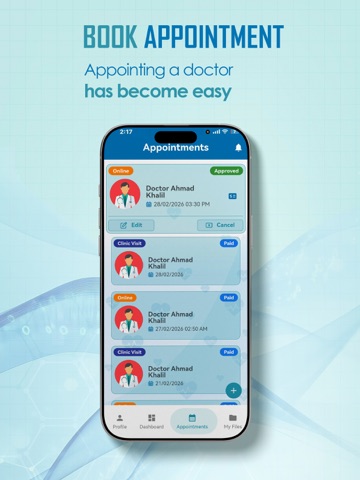 Jo iClinic | طبيبك على موبايلك iPad screenshot