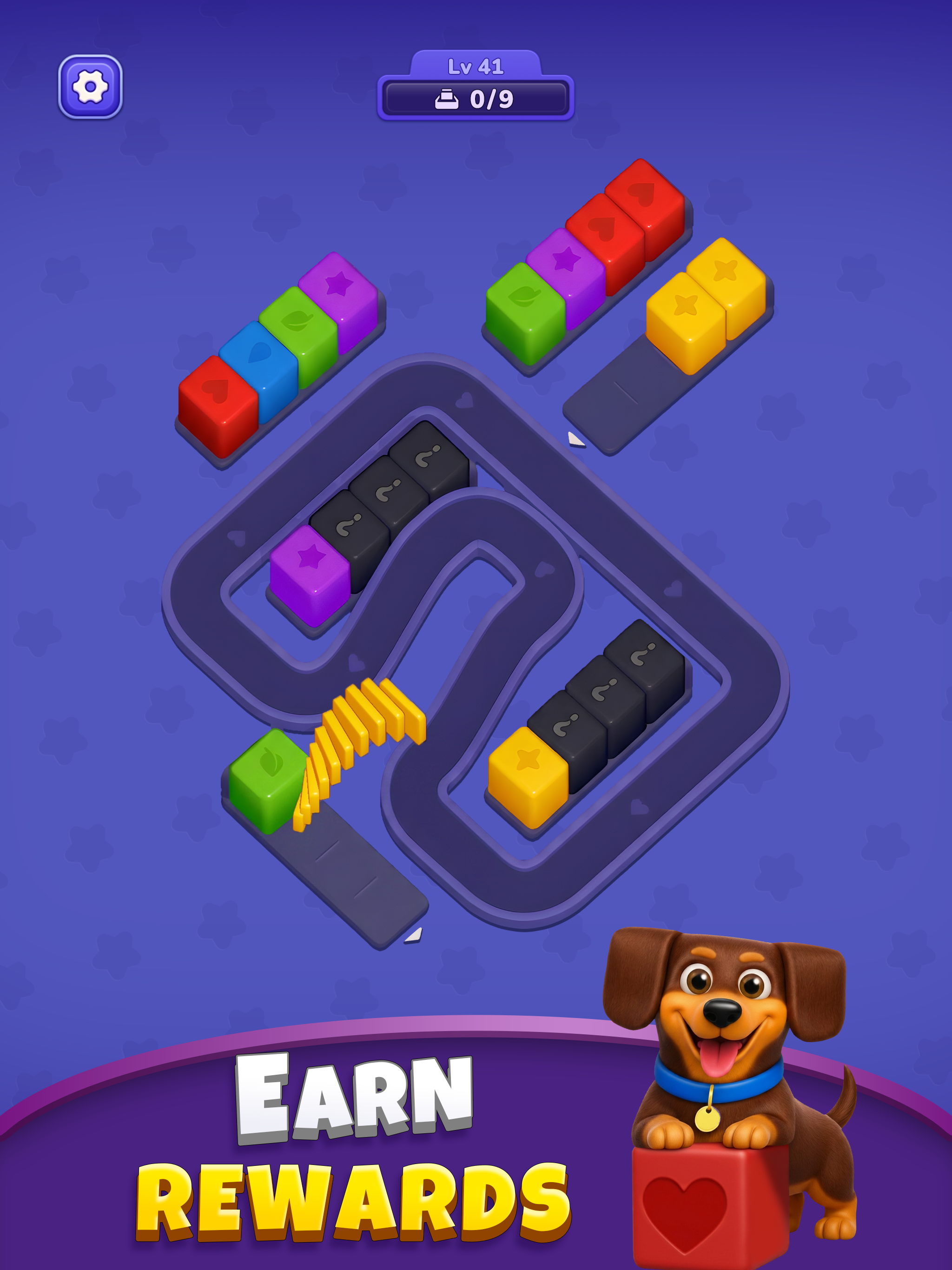 Color Sort Loop: Card & Cube