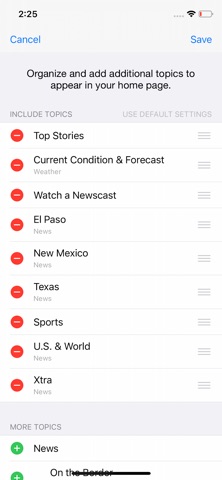 KVIA ABC7 El Paso News iPhone screenshot
