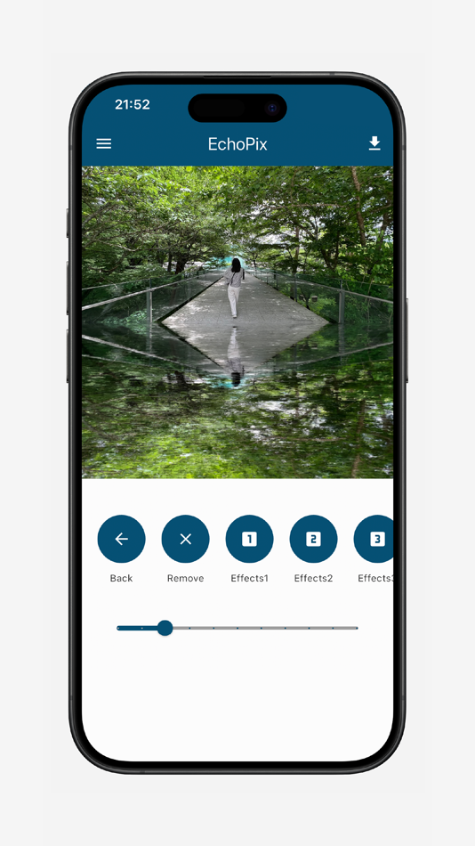 #1. EchoPix Reflection App (iOS) بواسطة: ONTRAILS