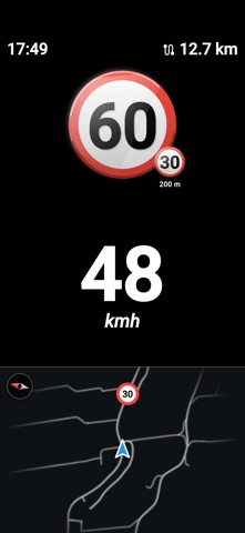 HUD Speed Limits and Alerts Screenshot 1 of 5