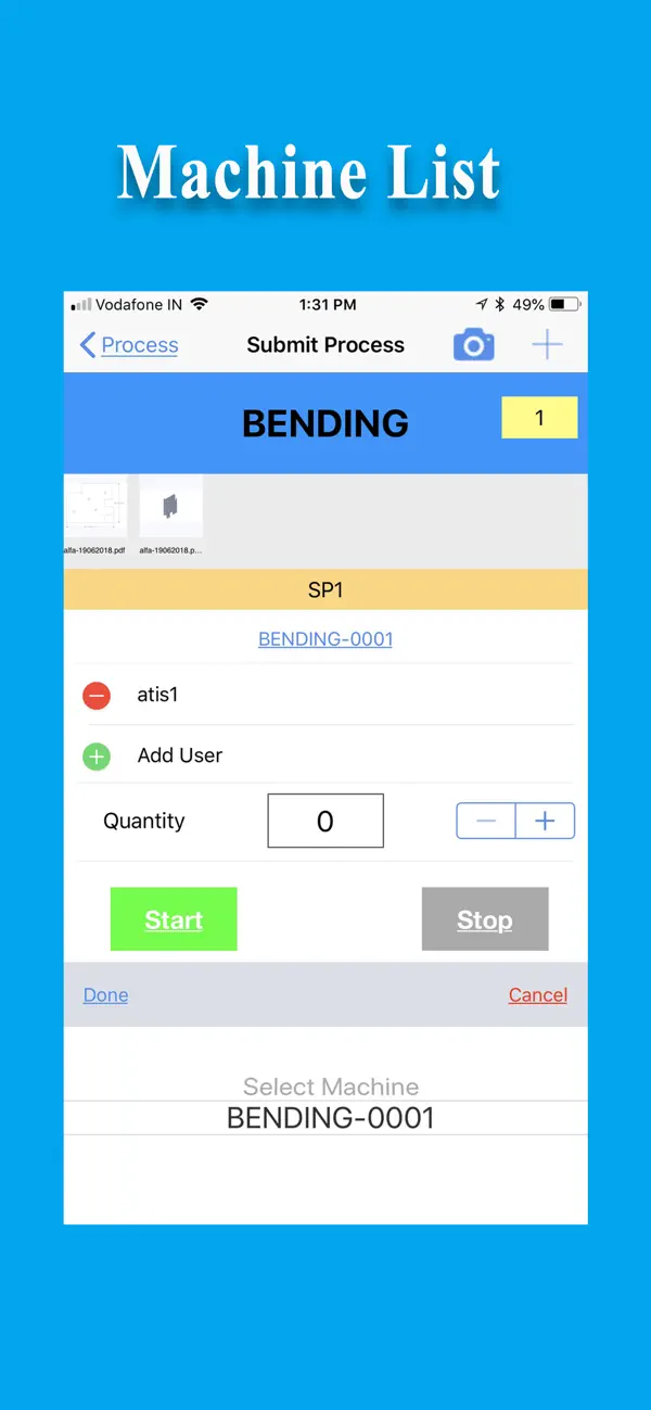 #3. Quick Process Navi (iOS) Ved: alfaTKG Integrated Solutions India Private Ltd