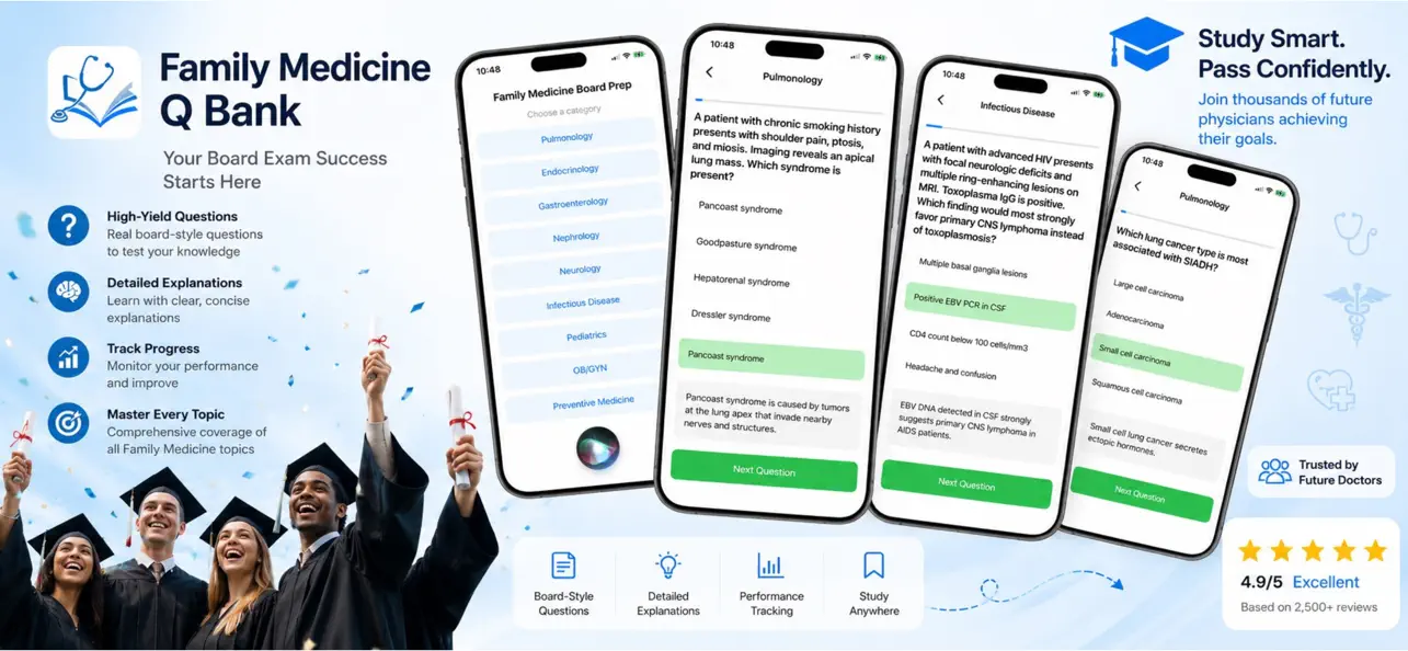Screenshot #1 pour Family Medicine QBank