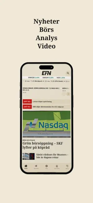 EFN iPhone screenshot 2