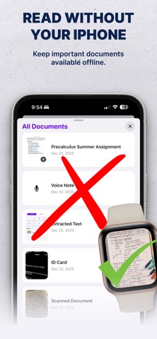 WristNotes: Watch PDF Reader Screenshot 5 of 8