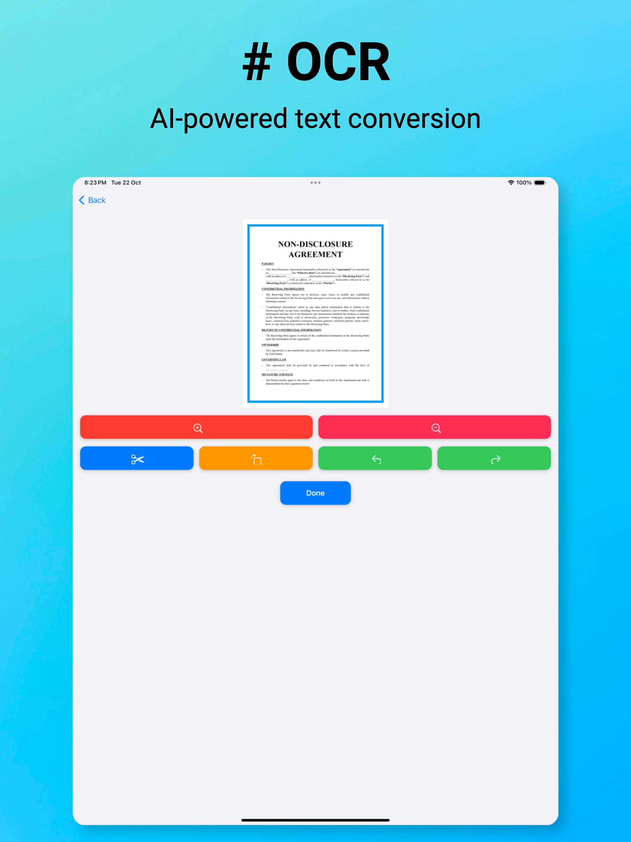 AI Image to Text OCR Scanner