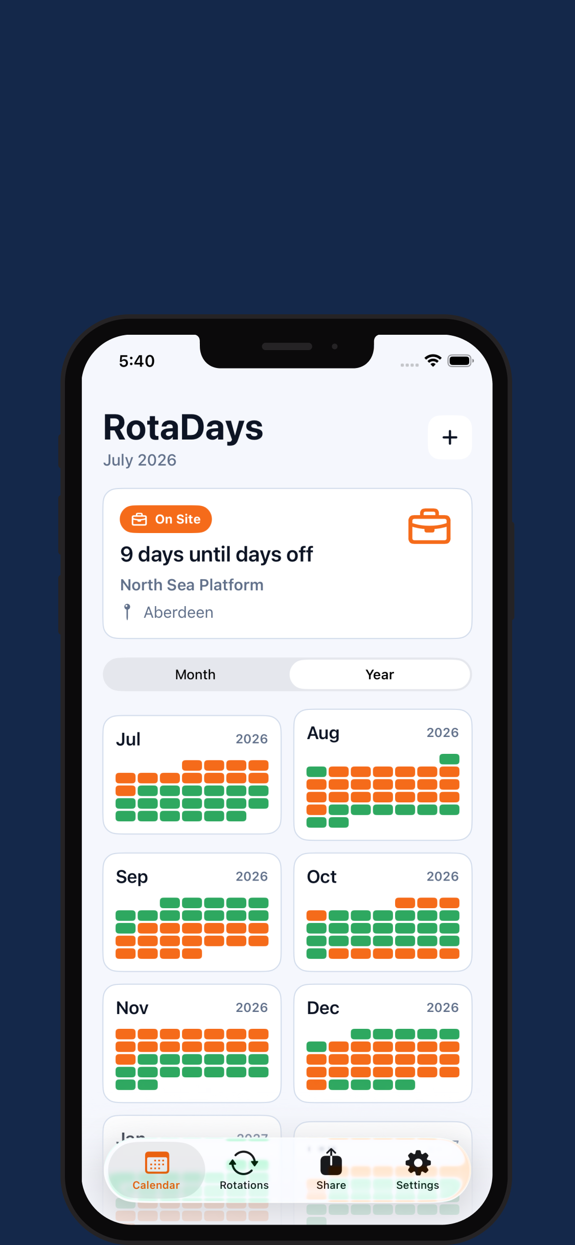 RotaDays: Shift Work Calendar screenshot 6