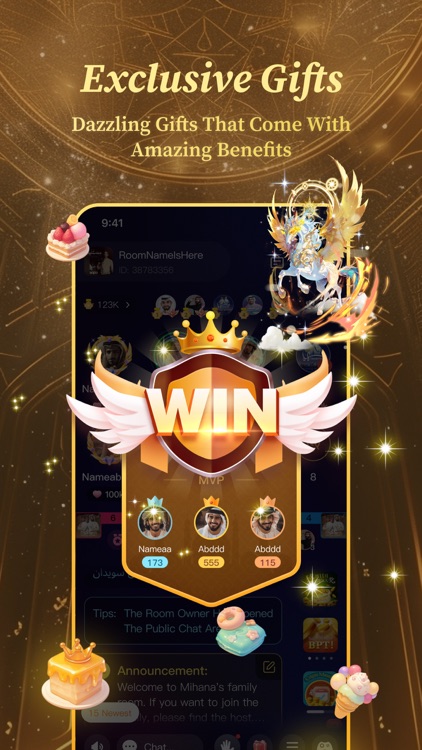 Stargo group voice chat room