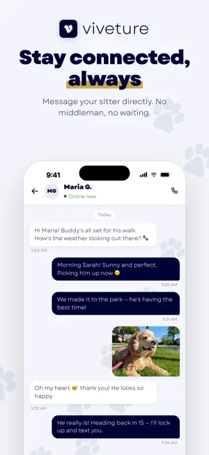 Viveture: Dog & Pet Sitters screenshot 4