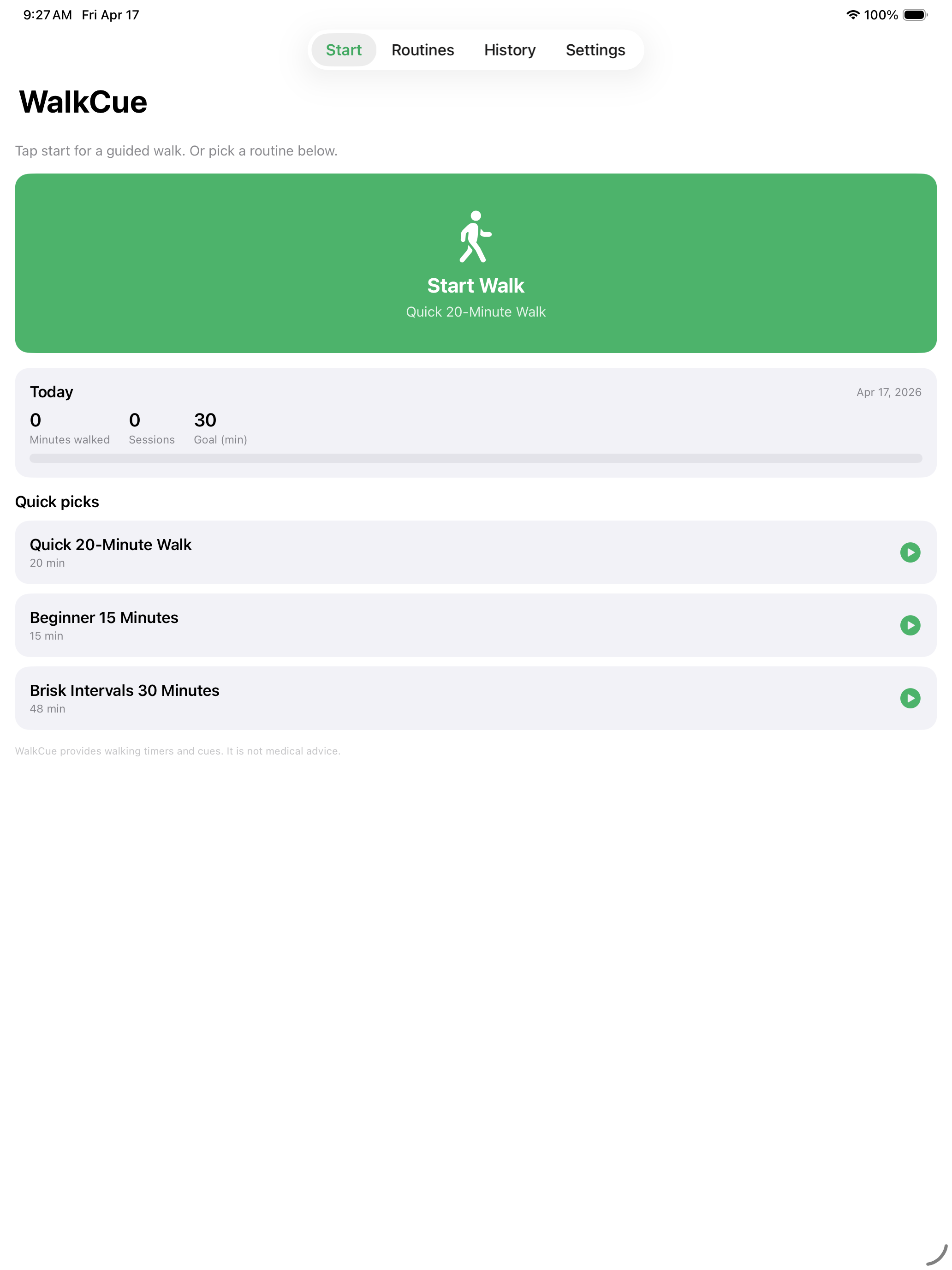 WalkCue screenshot 8