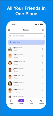 Parrot Chat Messenger Screenshot 2 of 5