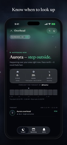 Overhead - Night Sky Scanner iPhone screenshot