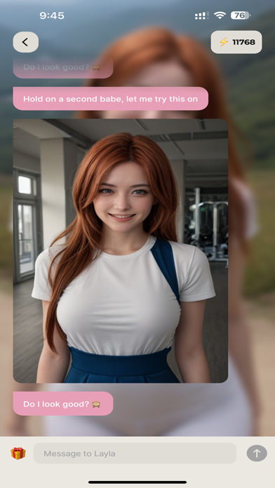 Sexy Character AI Screenshot