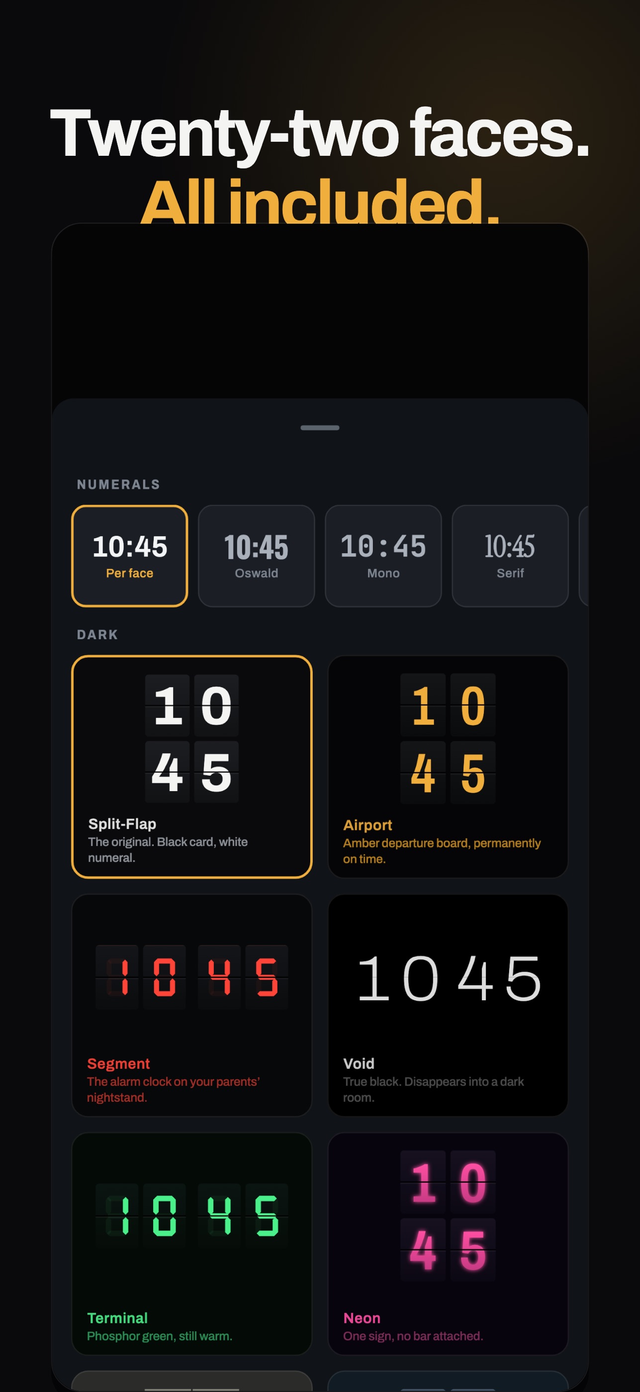 Screenshot 2 of Flip Clock: Desk & Alarm Clock