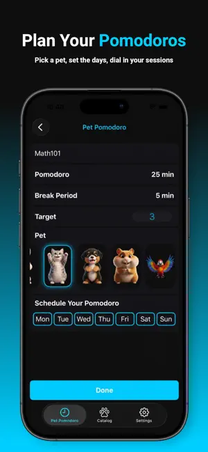 Pet Pomodoro - Focus Timer screenshot 2