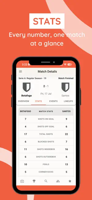 Soccer Live: Scores & Stats screenshot 2