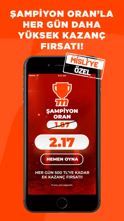 Misli - İddaa Canlı Bahis iPhone Ekran Görüntüsü 4