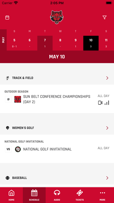 A-State Athletics Screenshot