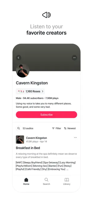 Quinn - Audio Stories screenshot 3