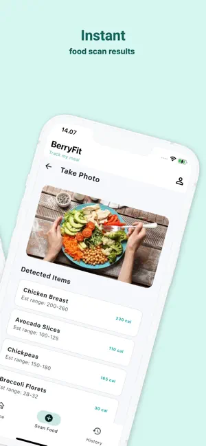 BerryFit - AI Food & Calories screenshot 3