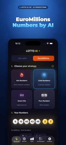 LottoAI-UK Screenshot 1 of 8