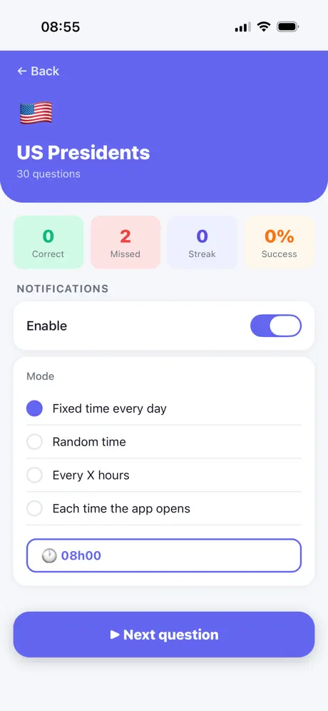 Drip — Quiz & memorization screenshot 2