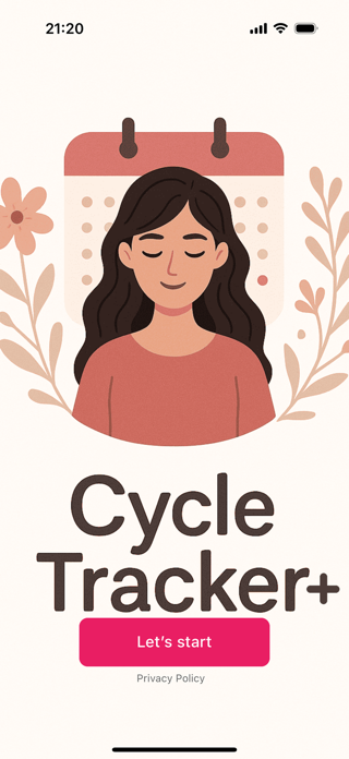 Cycle Tracker+ Screenshot 1 of 7