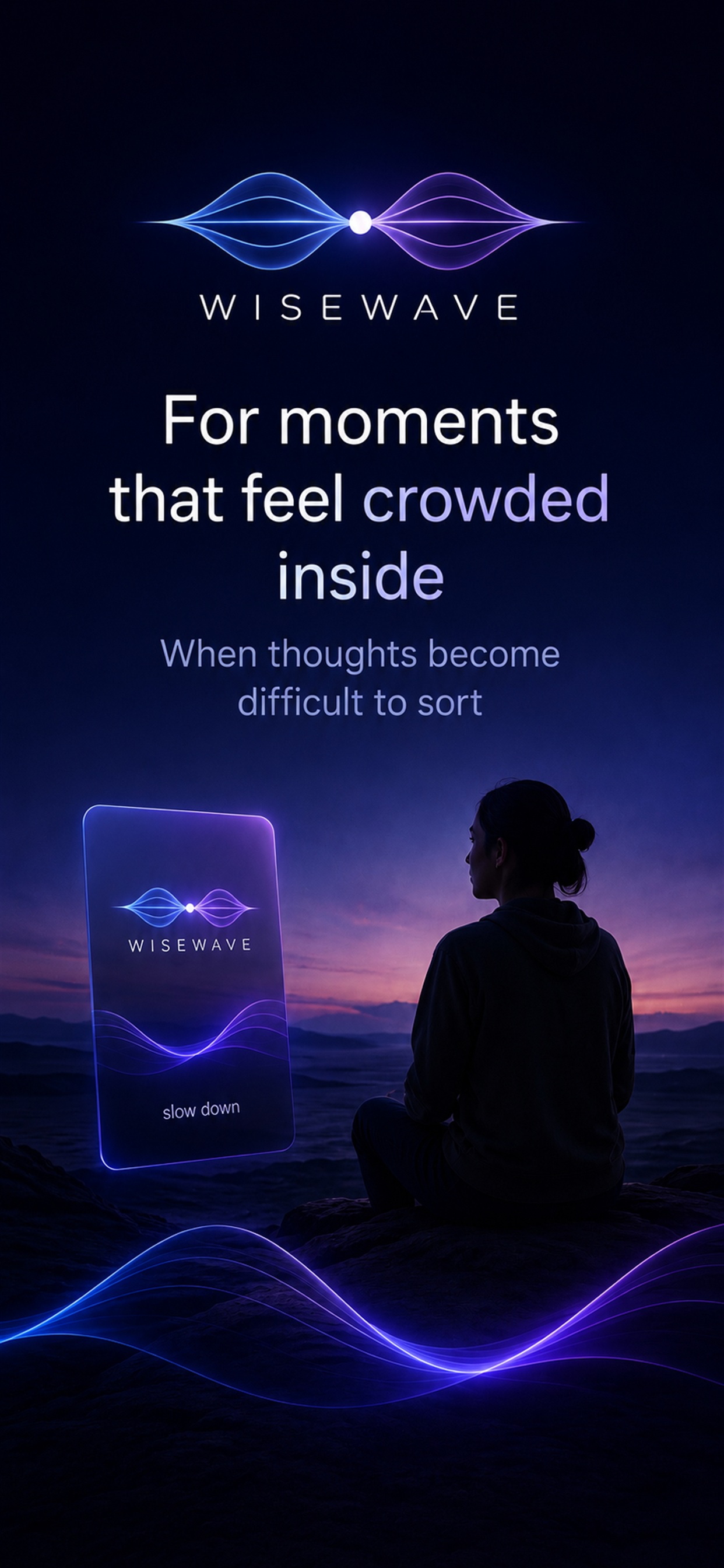 Wisewave Quiet Reflection