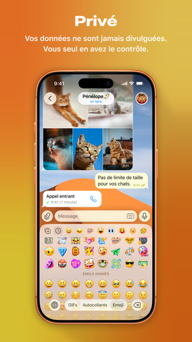 Screenshot #3 pour Telegram Messenger