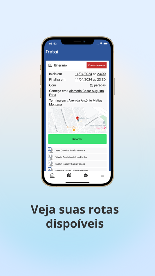 #3. Fretai (iOS) 由: Talita Marie Alves Souza