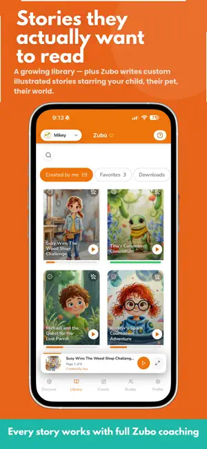 Zubo: Learn to Read for Kids screenshot 3