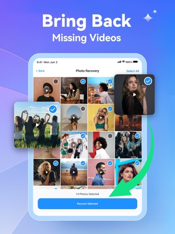 Photo Recovery: phone cleanup iPad screenshot