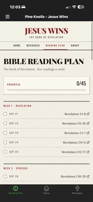 Jesus Wins - Pine Knolls screenshot 1